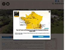 Tablet Screenshot of campingderodaven.fr